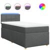 vidaXL &Kappa;&rho;&epsilon;&beta;ά&tau;&iota; Boxspring &mu;&epsilon; &Sigma;&tau;&rho;ώ&mu;&alpha; &Sigma;&kappa;&omicron;ύ&rho;&omicron; &Gamma;&kappa;&rho;&iota; 100x200 &epsilon;&kappa;. &Upsilon;&phi;&alpha;&sigma;&mu;ά&tau;&iota;&nu;&omicron;