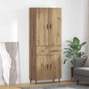 vidaXL Highboard &mu;&epsilon; &sigma;&upsilon;&rho;&tau;ά&rho;&iota; 2 pcs Artisan Oak &Sigma;ύ&nu;&theta;&epsilon;&tau;&omicron; &Xi;ύ&lambda;&omicron; &kappa;&alpha;&iota; &Gamma;&upsilon;&alpha;&lambda;ί
