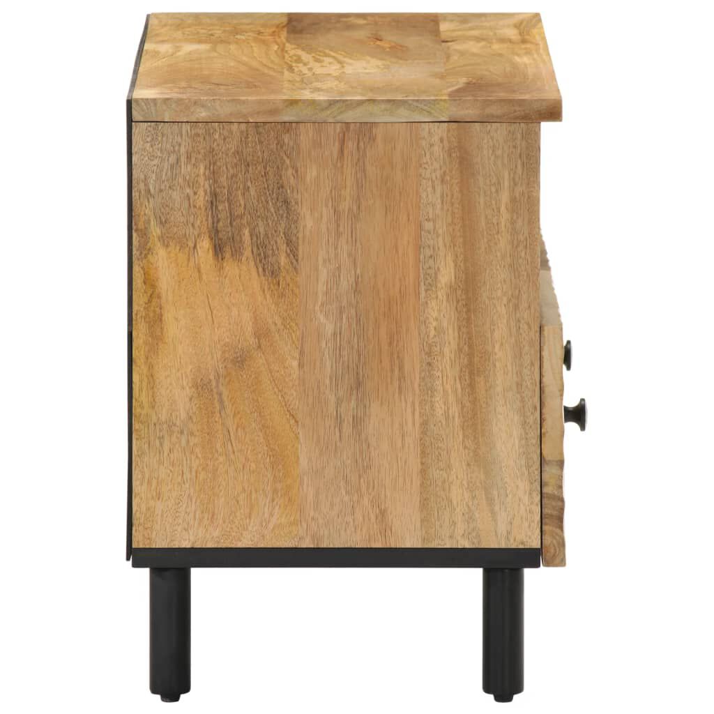 vidaXL Έπιπλο Τηλεόρασης 70 x 33 x 46 εκ. από Μασίφ Ξύλο Μάνγκο