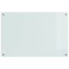 vidaXL Πίσω Πάνελ Κουζίνας Λευκό 90 x 60 cm σκληρυμένο γυαλί