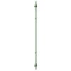 vidaXL Πίσω Πάνελ Κουζίνας 2 pcs Κίτρινο 110 x 50 cm σκληρυμένο γυαλί