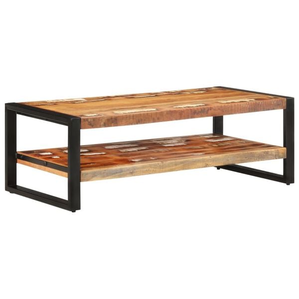 vidaXL Τραπεζάκι Σαλονιού 120 x 60 x 40 εκ. Μασίφ Ανακυκλωμένο Ξύλο