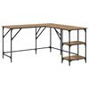 vidaXL &Gamma;&rho;&alpha;&phi;&epsilon;ί&omicron; Artisan Oak 139 x 139 x 75 &epsilon;&kappa;. &Epsilon;&pi;&epsilon;&xi;&epsilon;&rho;&gamma;&alpha;&sigma;&mu;έ&nu;&omicron; &Xi;ύ&lambda;&omicron;