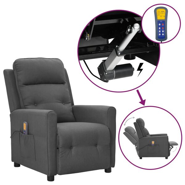 vidaXL &Pi;&omicron;&lambda;&upsilon;&theta;&rho;ό&nu;&alpha; &Mu;&alpha;&sigma;ά&zeta; &mu;&epsilon; &Alpha;&nu;ύ&psi;&omega;&sigma;&eta; &Alpha;&nu;&omicron;&iota;&chi;&tau;ό &Gamma;&kappa;&rho;&iota; &Upsilon;&phi;&alpha;&sigma;&mu;ά&tau;&iota;&nu;&eta;