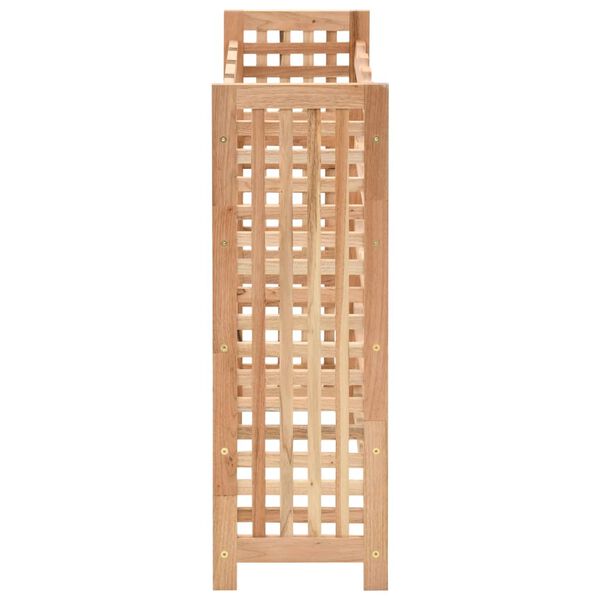 vidaXL Κάβα Κρασιών για 25 Μπουκάλια 63x25x73 εκ. Μασίφ Ξύλο Καρυδιάς