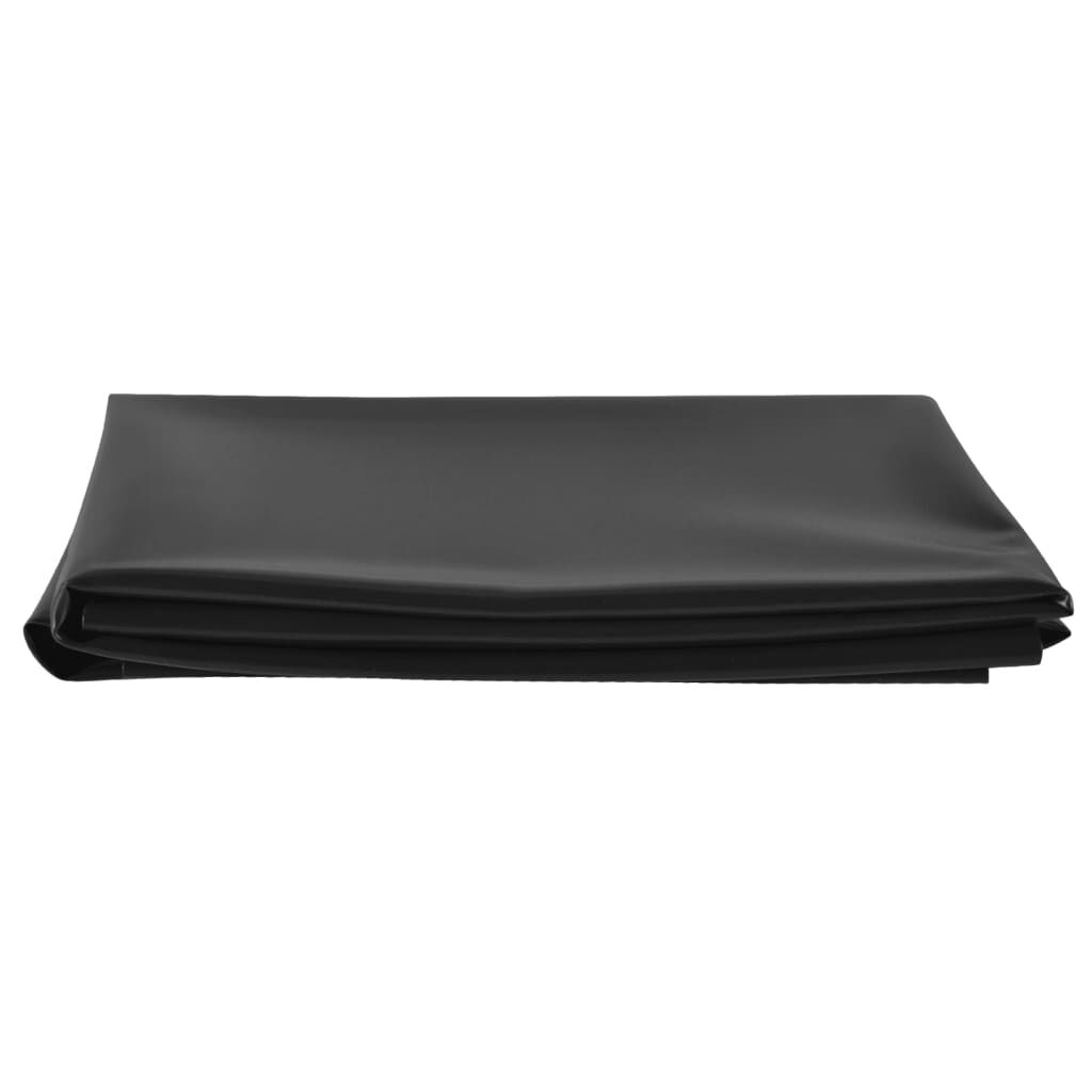 vidaXL Μεμβράνη Λίμνης Μαύρη 4 x 4 μ. / 1 χιλ. από PVC