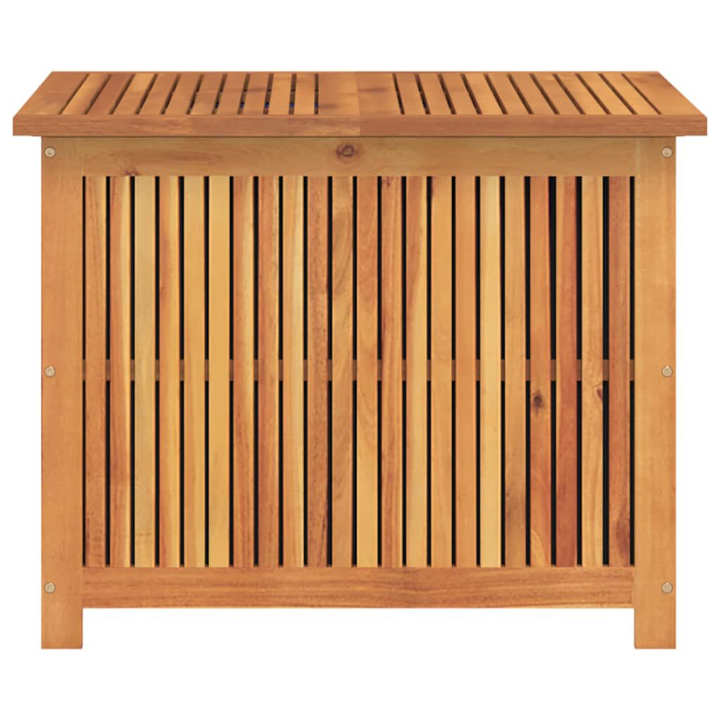 vidaXL Μπαούλο Αποθήκευσης Κήπου 75x75x58 κ. από Μασίφ Ξύλο Ακακίας