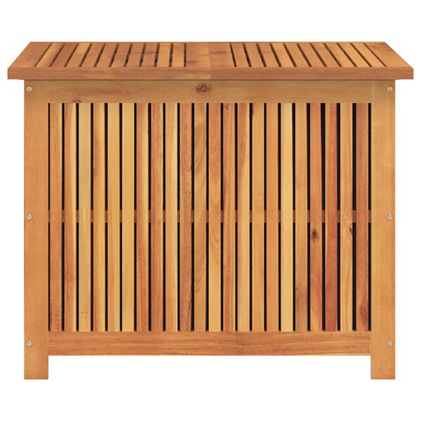 vidaXL Μπαούλο Αποθήκευσης Κήπου 75x75x58 κ. από Μασίφ Ξύλο Ακακίας