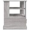 vidaXL Βοηθητικό Τραπέζι Γκρι Sonoma 50x50x60 εκ. Επεξεργασμένο Ξύλο