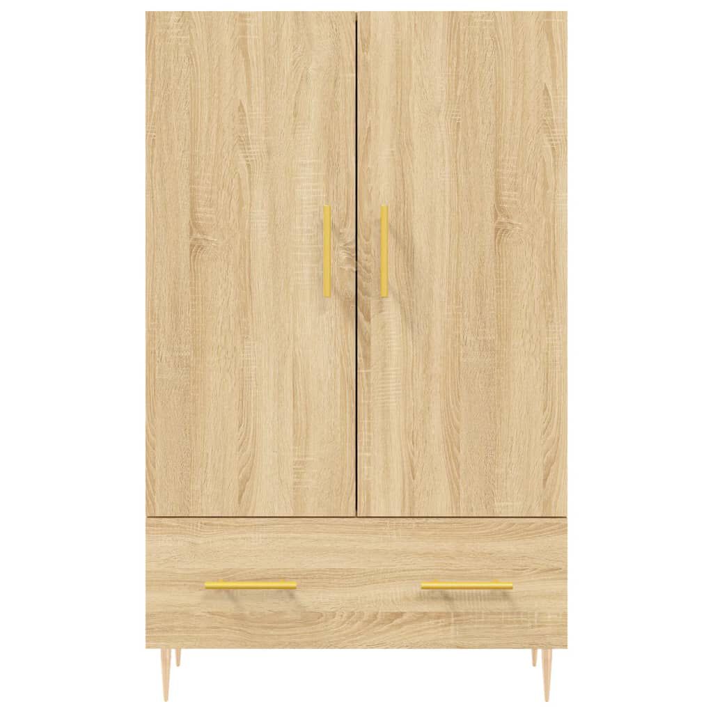 vidaXL Ντουλάπα Sonoma Δρυς 69,5 x 31 x 115 εκ. από Επεξεργασμένο Ξύλο
