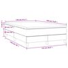 vidaXL &Kappa;&rho;&epsilon;&beta;ά&tau;&iota; Boxspring &mu;&epsilon; &Sigma;&tau;&rho;ώ&mu;&alpha; &Sigma;&kappa;&omicron;ύ&rho;&omicron; &Pi;&rho;ά&sigma;&iota;&nu;&omicron; 120x190&epsilon;&kappa;. &Beta;&epsilon;&lambda;&omicron;ύ&delta;&iota;&nu;&omicron;