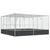 vidaXL &Kappa;&lambda;&omicron;&upsilon;&beta;ί &Alpha;&sigma;&eta;&mu;έ&nu;&iota;&omicron; 418x414x212 &epsilon;&kappa;. &Alpha;&tau;&sigma;ά&lambda;&iota;&nu;&omicron;
