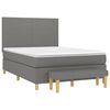 vidaXL &Kappa;&rho;&epsilon;&beta;ά&tau;&iota; Boxspring &mu;&epsilon; &Sigma;&tau;&rho;ώ&mu;&alpha; &Sigma;&kappa;&omicron;ύ&rho;&omicron; &Gamma;&kappa;&rho;&iota; 140x190 &epsilon;&kappa;. &Upsilon;&phi;&alpha;&sigma;&mu;ά&tau;&iota;&nu;&omicron;