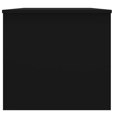 vidaXL Τραπεζάκι Σαλονιού Μαύρο 102x50,5x46,5 εκ. Επεξεργασμένο Ξύλο