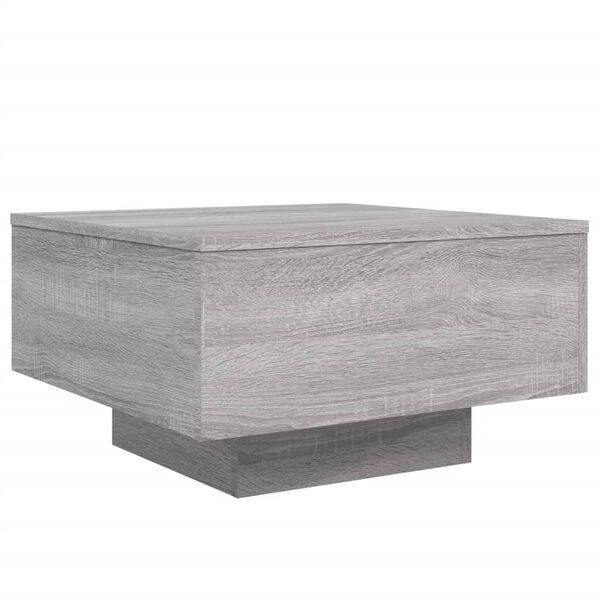 vidaXL Τραπεζάκι Σαλονιού Γκρι Sonoma 55x55x31 εκ. Επεξεργασμένο Ξύλο