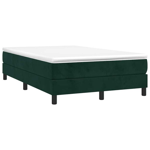 vidaXL &Kappa;&rho;&epsilon;&beta;ά&tau;&iota; Boxspring &mu;&epsilon; &Sigma;&tau;&rho;ώ&mu;&alpha; &Sigma;&kappa;&omicron;ύ&rho;&omicron; &Pi;&rho;ά&sigma;&iota;&nu;&omicron; 120x190&epsilon;&kappa;. &Beta;&epsilon;&lambda;&omicron;ύ&delta;&iota;&nu;&omicron;