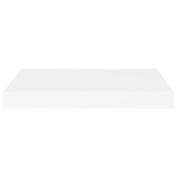 vidaXL Ράφια Τοίχου 4 τεμ. Άσπρα 40x23x3,8 εκ. MDF
