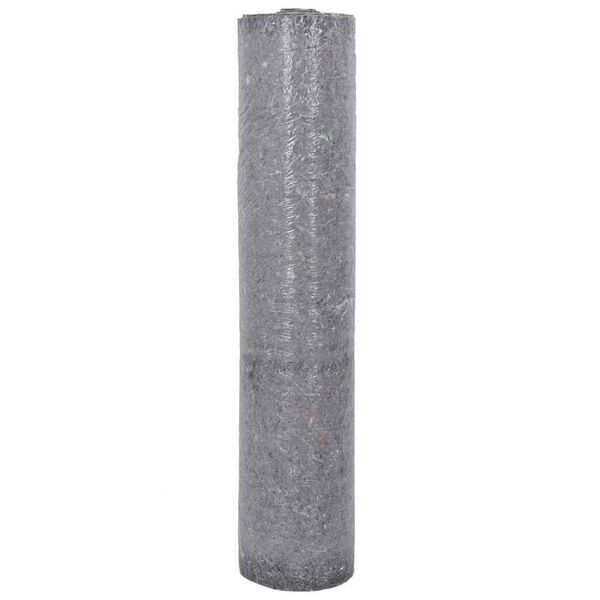 vidaXL Αντιολισθητικό μαλλί ζωγράφου 25 m 220 g/m² Γκρι