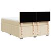 vidaXL &Kappa;&rho;&epsilon;&beta;ά&tau;&iota; Boxspring &mu;&epsilon; &Sigma;&tau;&rho;ώ&mu;&alpha; &Kappa;&rho;&epsilon;&mu; 140x200 &epsilon;&kappa;. &Upsilon;&phi;&alpha;&sigma;&mu;ά&tau;&iota;&nu;&omicron;