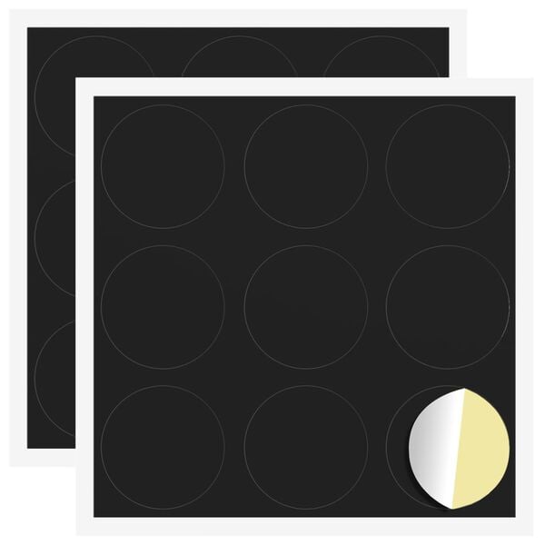 vidaXL &Alpha;&upsilon;&tau;&omicron;&kappa;ό&lambda;&lambda;&eta;&tau;&eta; &Kappa;ά&lambda;&upsilon;&psi;&eta; &Beta;&iota;&delta;ώ&nu; 2 pcs &Mu;&alpha;ύ&rho;&omicron; &Oslash; 20 x 0,5 mm