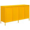 vidaXL Sideboard Μουστάρδα κίτρινη 135x39x73,5 cm Ψυχρής έλασης χάλυβα