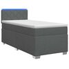 vidaXL &Kappa;&rho;&epsilon;&beta;ά&tau;&iota; Box Spring &mu;&epsilon; &Sigma;&tau;&rho;ώ&mu;&alpha; &kappa;&alpha;&iota; LED &Sigma;&kappa;&omicron;ύ&rho;&omicron; &Gamma;&kappa;&rho;&iota; &Mu;&omicron;&nu;ό Ύ&phi;&alpha;&sigma;&mu;&alpha;