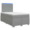 vidaXL &Kappa;&rho;&epsilon;&beta;ά&tau;&iota; box spring &mu;&epsilon; &sigma;&tau;&rho;ώ&mu;&alpha; &Alpha;&nu;&omicron;&iota;&chi;&tau;ό &gamma;&kappa;&rho;&iota; 120 x 190 cm Ύ&phi;&alpha;&sigma;&mu;&alpha;