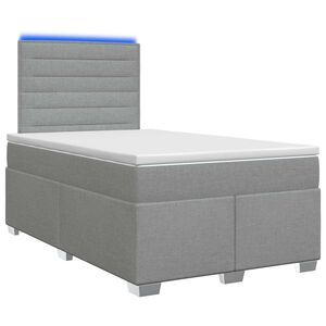 vidaXL &Kappa;&rho;&epsilon;&beta;ά&tau;&iota; box spring &mu;&epsilon; &sigma;&tau;&rho;ώ&mu;&alpha; &Alpha;&nu;&omicron;&iota;&chi;&tau;ό &gamma;&kappa;&rho;&iota; 120 x 190 cm Ύ&phi;&alpha;&sigma;&mu;&alpha;