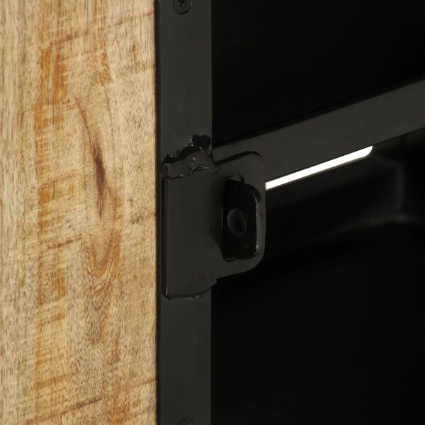 vidaXL Έπιπλο Τηλεόρασης 110 x 30 x 45 εκ. από Ακατέργαστο Ξύλο Μάνγκο
