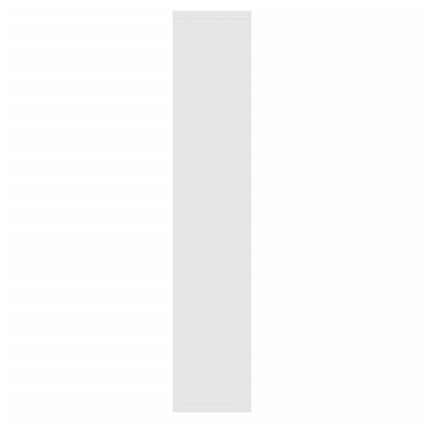 vidaXL Έπιπλο Καθρέπτη με LED Λευκό 91 x 15 x 76,5 εκ.