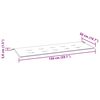 vidaXL Μαξιλάρι Πάγκου Κήπου Κρεμ 150x50x4 εκ. Ύφασμα Oxford