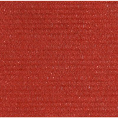 vidaXL Πανί Σκίασης Κόκκινο 6 x 6 μ. από HDPE 160 γρ./μ²