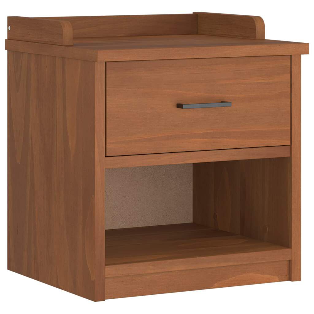 vidaXL Πάγκος διαδρόμου "SANDNES" 45x40x50 εκ.Πεύκο μασίφ ξύλο