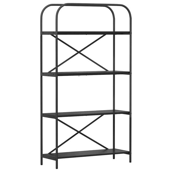 vidaXL &Rho;ά&phi;&iota; &Beta;&iota;&beta;&lambda;ί&omega;&nu; &Mu;&alpha;ύ&rho;&eta; &Omicron;&xi;&upsilon;ά 80 x 30 x 146 &epsilon;&kappa; &Epsilon;&pi;&epsilon;&xi;&epsilon;&rho;&gamma;&alpha;&sigma;&mu;έ&nu;&omicron; &xi;ύ&lambda;&omicron;