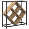 vidaXL Ράφι Κρασιού artisan δρυς 51 x 18 x 52.5 εκ. Επεξεργασμένο ξύλο