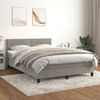 vidaXL &Kappa;&rho;&epsilon;&beta;ά&tau;&iota; Boxspring &mu;&epsilon; &Sigma;&tau;&rho;ώ&mu;&alpha; &Alpha;&nu;&omicron;&iota;&chi;&tau;ό &Gamma;&kappa;&rho;&iota; 140x190 &epsilon;&kappa;. &Beta;&epsilon;&lambda;&omicron;ύ&delta;&iota;&nu;&omicron;