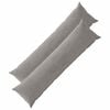 vidaXL &Kappa;ά&lambda;&upsilon;&mu;&mu;&alpha; &Mu;&alpha;&xi;&iota;&lambda;&alpha;&rho;&iota;&omicron;ύ 2 pcs HEERLEN &Alpha;&nu;&omicron;&iota;&chi;&tau;ό &gamma;&kappa;&rho;&iota; 40 x 145 &epsilon;&kappa;.
