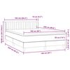 vidaXL &Kappa;&rho;&epsilon;&beta;ά&tau;&iota; Boxspring &mu;&epsilon; &Sigma;&tau;&rho;ώ&mu;&alpha; &Alpha;&nu;&omicron;&iota;&chi;&tau;ό &Gamma;&kappa;&rho;&iota; 160x220 &epsilon;&kappa;. &Beta;&epsilon;&lambda;&omicron;ύ&delta;&iota;&nu;&omicron;