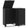 vidaXL &Alpha;&pi;&omicron;&theta;ή&kappa;&epsilon;&upsilon;&sigma;&eta; &Kappa;ά&delta;&omega;&nu; &Alpha;&pi;&omicron;&rho;&rho;&iota;&mu;ά&tau;&omega;&nu; 2 &Kappa;ά&delta;&omicron;&iota; &Mu;&alpha;ύ&rho;&omicron;&sigmaf; 138x79x117&epsilon;&kappa; &Alpha;&tau;&sigma;ά&lambda;&iota;