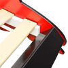 vidaXL Κρεβάτι Παιδικό Αγωνιστικό Αυτοκίνητο Κόκκινο 90 x 200 εκ.