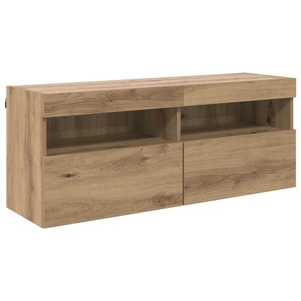 vidaXL &Nu;&tau;&omicron;&upsilon;&lambda;ά&pi;&iota; &Tau;&eta;&lambda;&epsilon;ό&rho;&alpha;&sigma;&eta;&sigmaf; &Tau;&omicron;ί&chi;&omicron;&upsilon; Artisan Oak 100 x 30 x 40 &epsilon;&kappa;