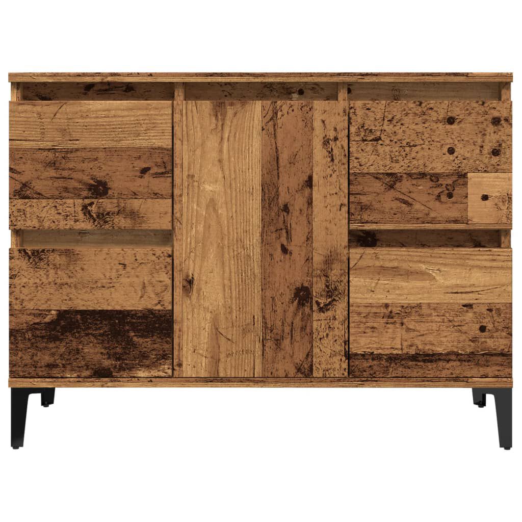 vidaXL Ντουλάπι νιπτήρα Παλιό ξύλο 80x33x60 cm Κατασκευασμένο ξύλο