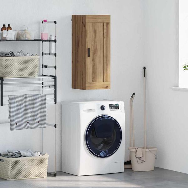 vidaXL &Epsilon;&pi;&iota;&tau;&omicron;ί&chi;&iota;&omicron; &nu;&tau;&omicron;&upsilon;&lambda;ά&pi;&iota; Artisan Oak 34,5 x 34 x 90 &epsilon;&kappa;.