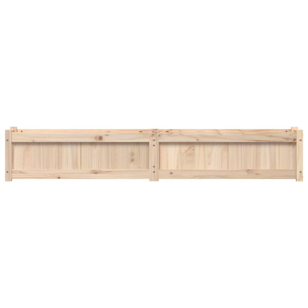 vidaXL Ζαρντινιέρα 180 x 31 x 31 εκ. από Μασίφ Ξύλο Πεύκου
