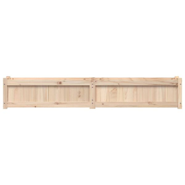 vidaXL Ζαρντινιέρα 180 x 31 x 31 εκ. από Μασίφ Ξύλο Πεύκου