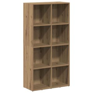 vidaXL &Nu;&tau;&omicron;&upsilon;&lambda;ά&pi;&iota; &beta;&iota;&beta;&lambda;ί&omega;&nu; Artisan Oak 66x30x130 cm &Kappa;&alpha;&tau;&alpha;&sigma;&kappa;&epsilon;&upsilon;&alpha;&sigma;&mu;έ&nu;&omicron; &xi;ύ&lambda;&omicron;