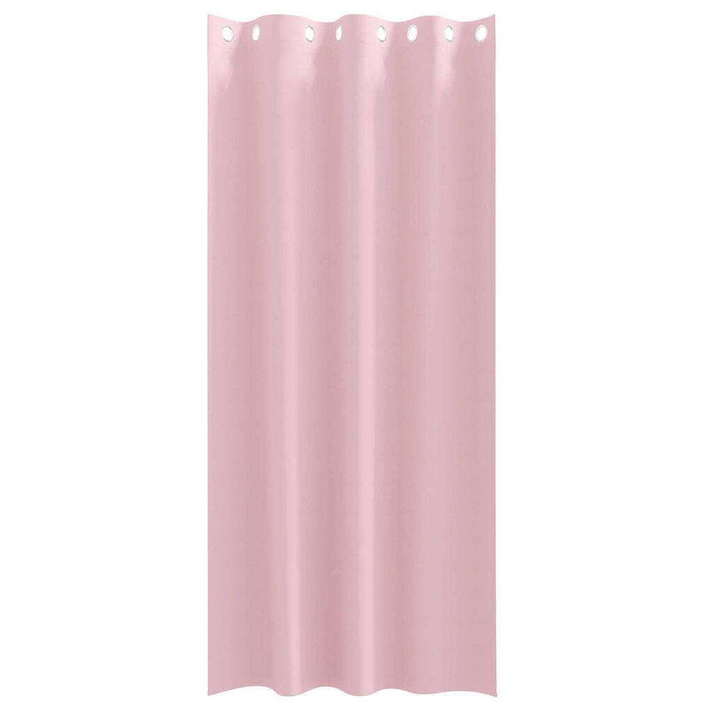 vidaXL Κουρτίνες 2 pcs Μωρουδίστικο Ροζ 225 x 140 εκ. Πολυεστέρας