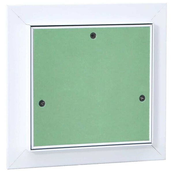 vidaXL Πάνελ πρόσβασης Λευκό 20 x 20 cm Αλουμίνιο και Γυψοσανίδα