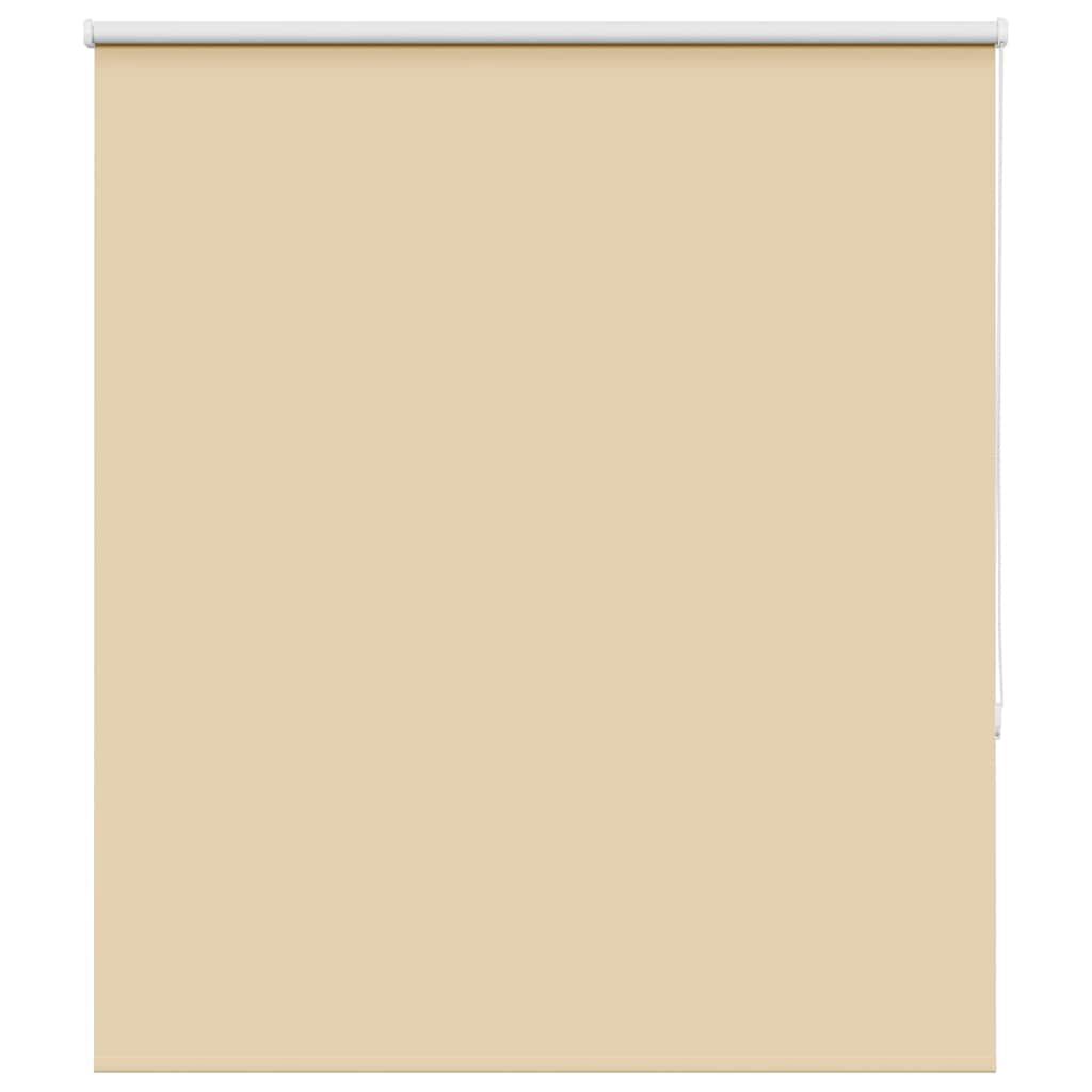vidaXL Roller Blind Blackout Μπεζ 135x130 cm Πλάτος υφάσματος 131,6cm