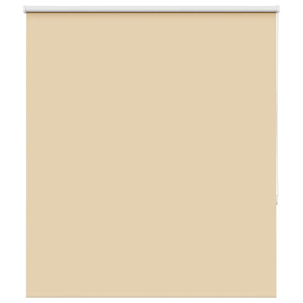 vidaXL Roller Blind Blackout Μπεζ 135x130 cm Πλάτος υφάσματος 131,6cm